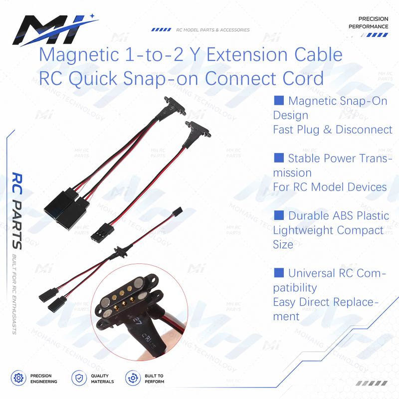 Magnetic 1-to-2 Y Extension Ca - Rc Helicopter Remote Control review and price